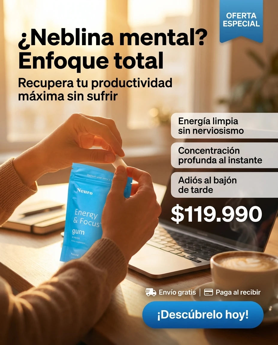 NEURO ENERGIA & ENFOQUE - GUM 🔥