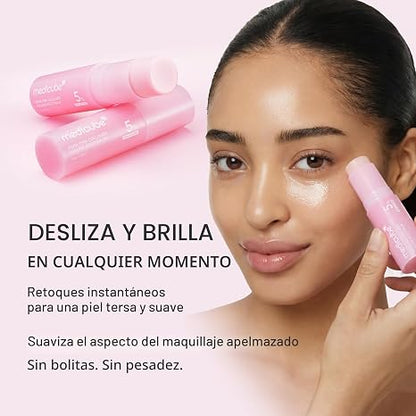 Medicube PDRN - Bálsamo múltiple de colágeno rosa | Volufiline, PDRN, NAD, colágeno | Bálsamo facial y corporal para debajo de los ojos, cuello, frente, líneas sonrientes, labios