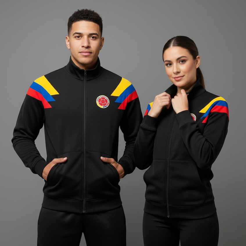 Chaqueta Retro Colombia  — Edición Premium | Hombre y Mujer